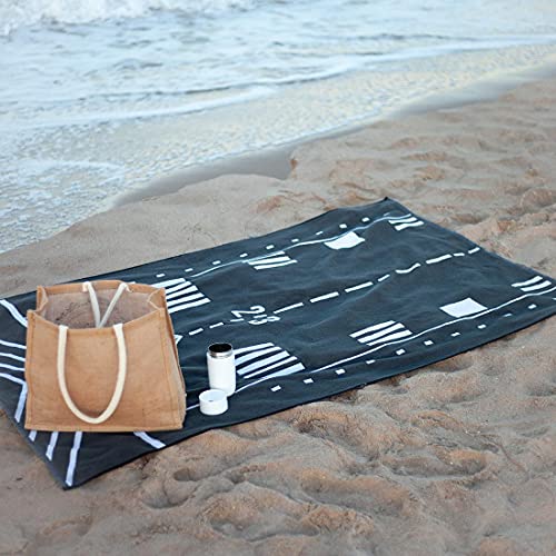 Badetuch Strandtuch Landebahn aus 100% Baumwolle