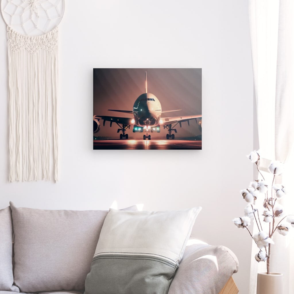 Leinwand Nachtflug versch. Größen