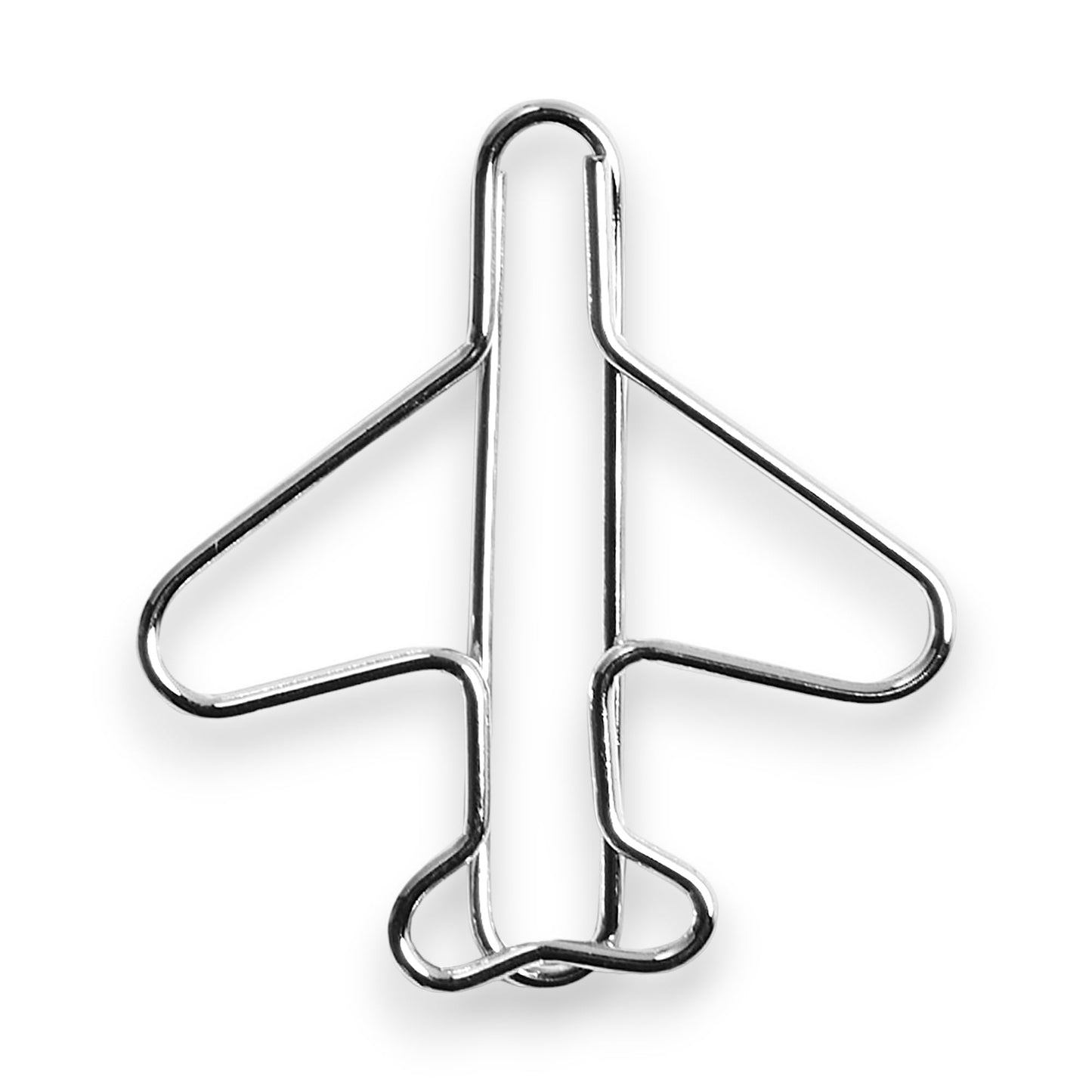 Büroklammern Flugzeug 20 Stück - Für alle Piloten & Reisende