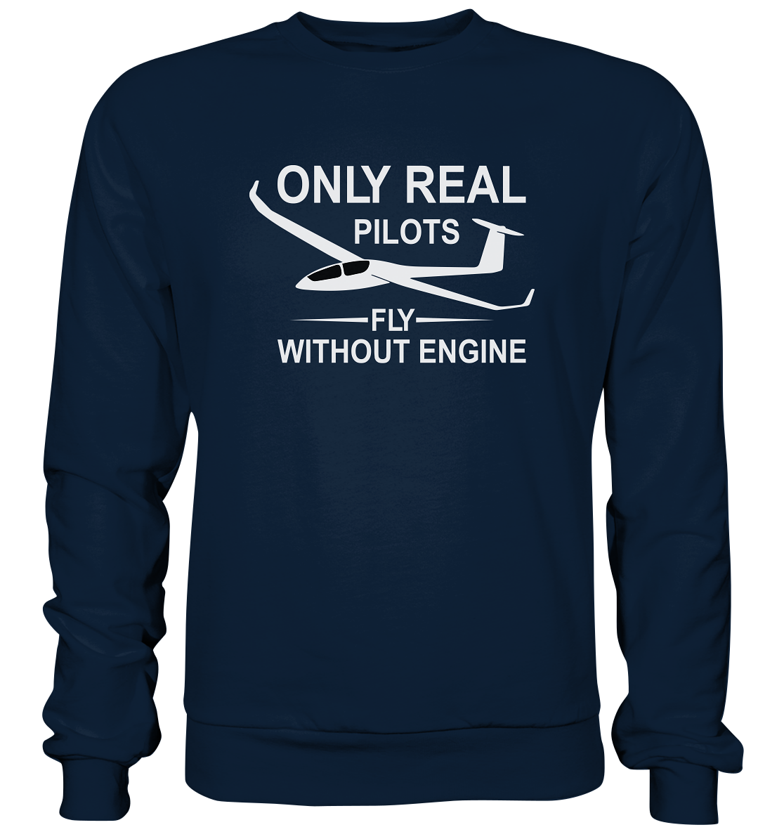 FLY WITHOUT ENGINE - Basic Sweatshirt