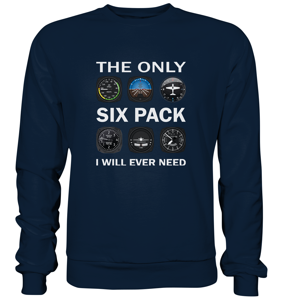 SIX PACK X - Basic Sweatshirt