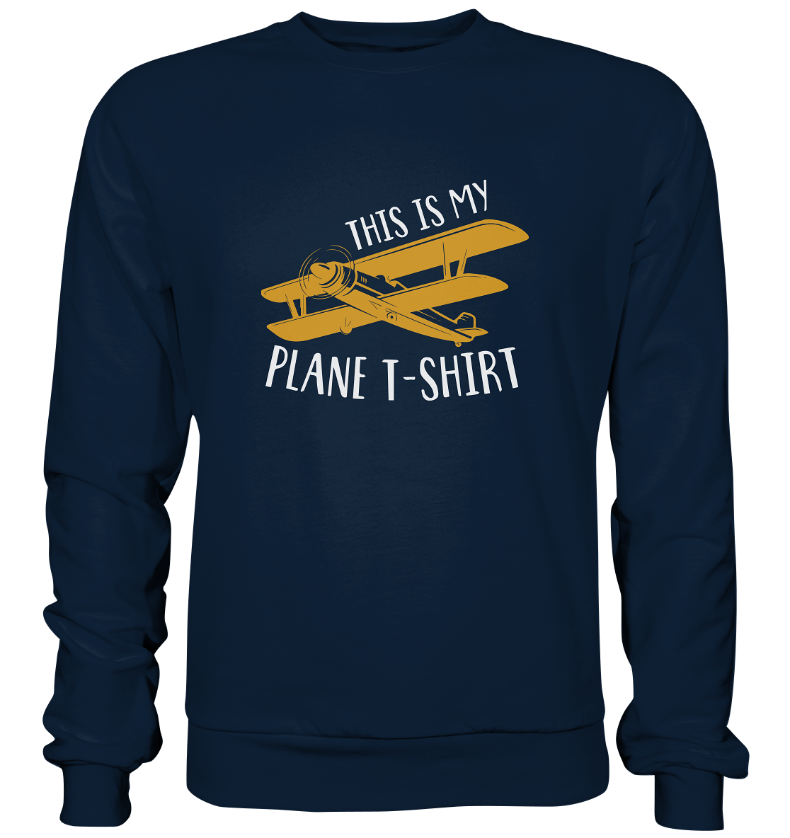 PLANE SHIRT - Basic Sweatshirt