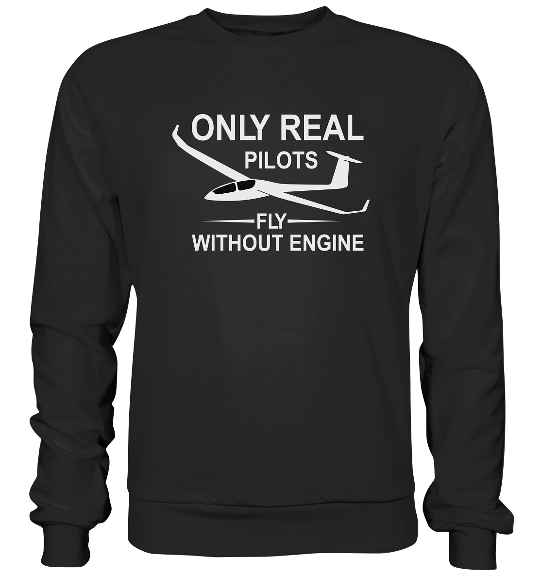 FLY WITHOUT ENGINE - Basic Sweatshirt