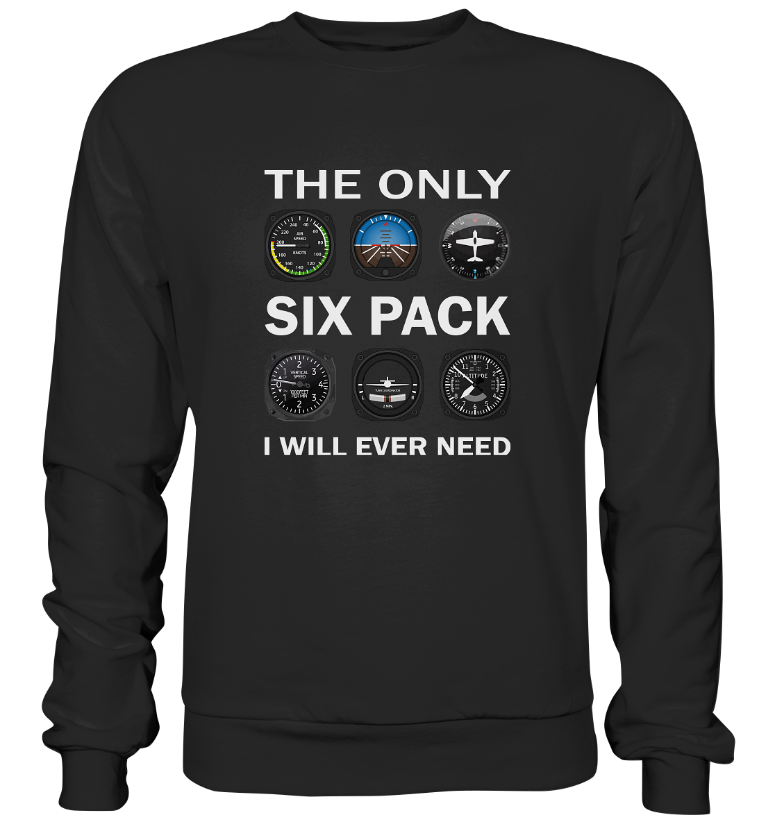 SIX PACK X - Basic Sweatshirt