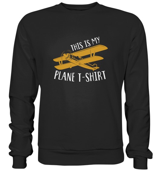 PLANE SHIRT - Basic Sweatshirt