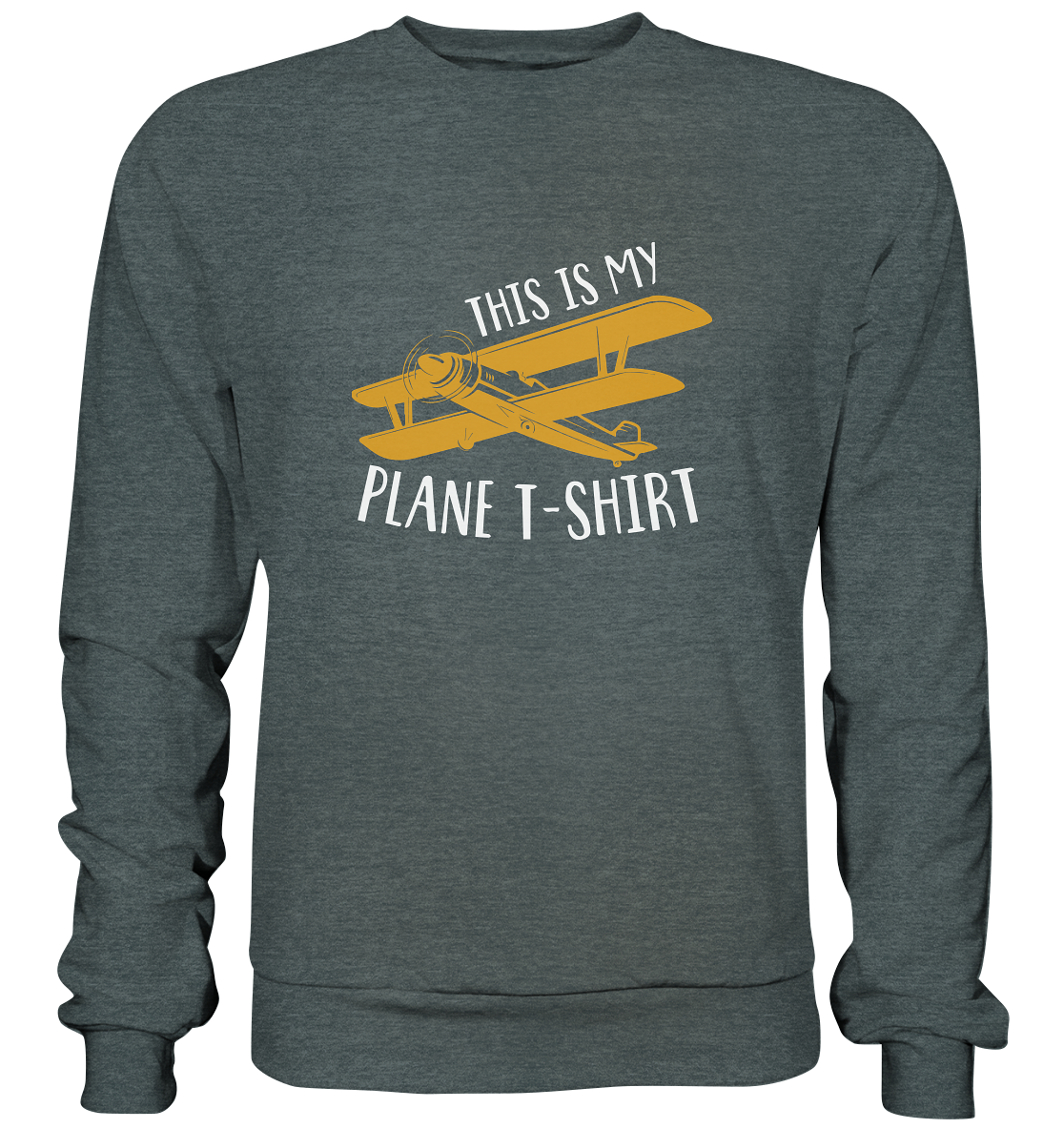 PLANE SHIRT - Basic Sweatshirt