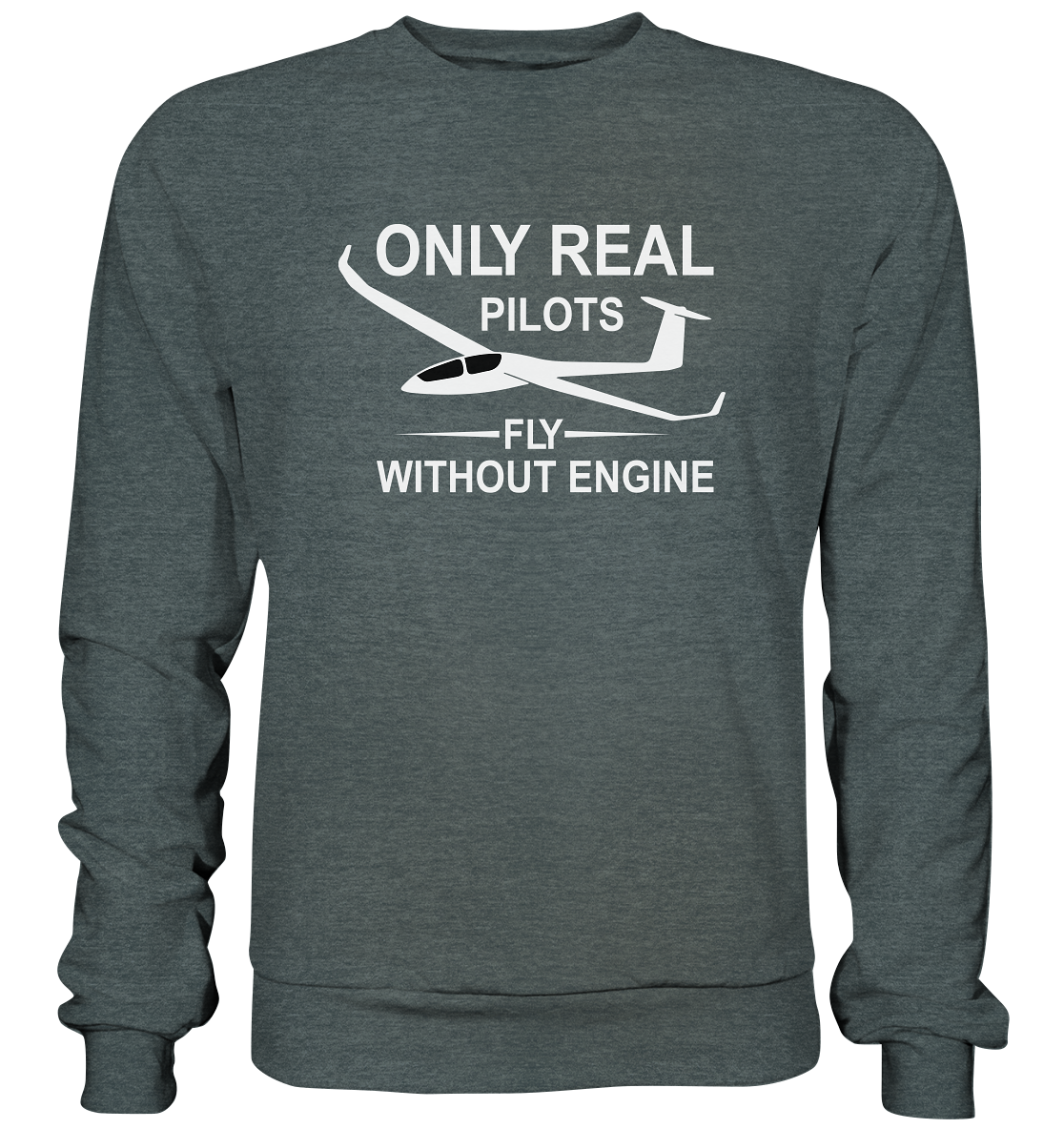 FLY WITHOUT ENGINE - Basic Sweatshirt