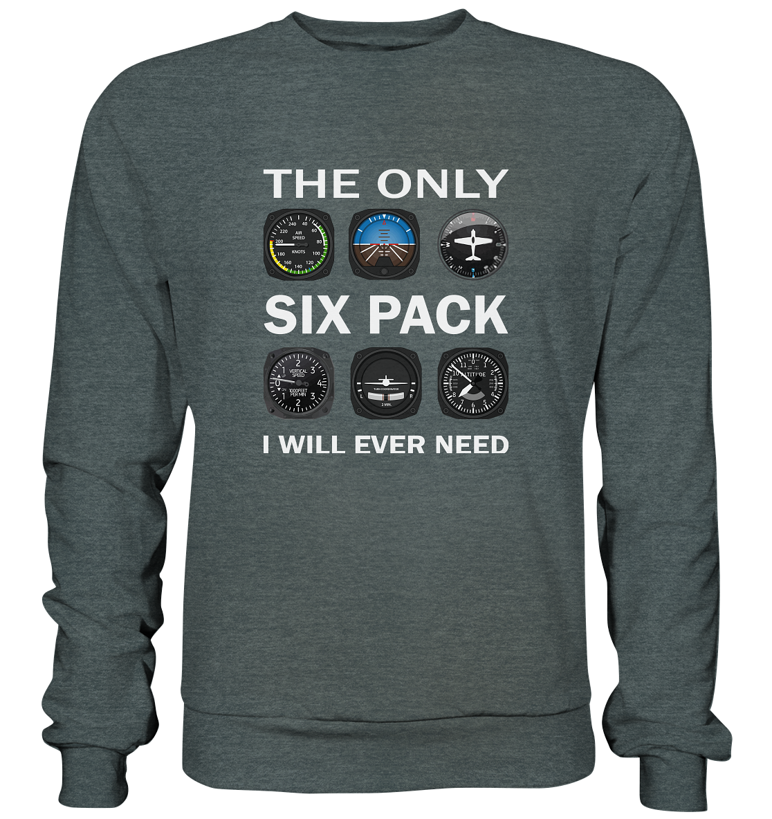 SIX PACK X - Basic Sweatshirt