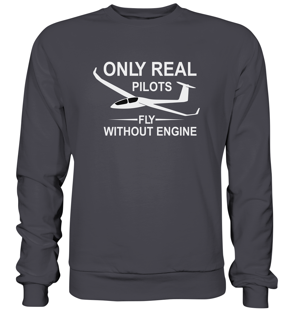 FLY WITHOUT ENGINE - Basic Sweatshirt