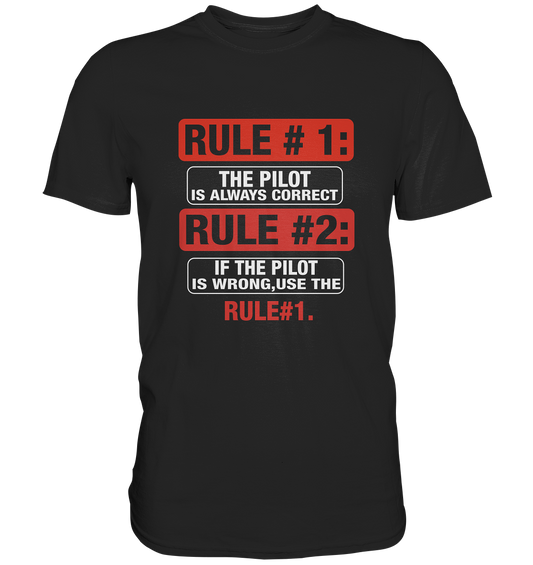 PILOT RULES - Classic Shirt