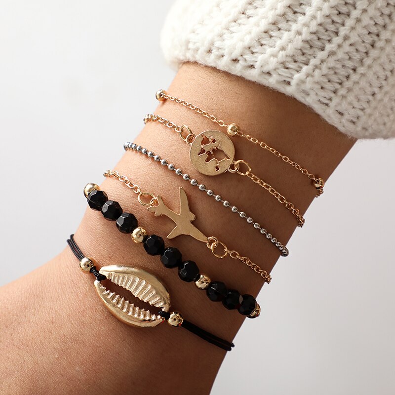 6 teiliges Armbandset